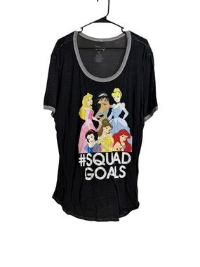 Disney Princess #SquadGoals Tee sz 2X
